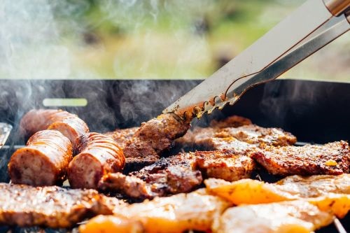 Viande au barbecue